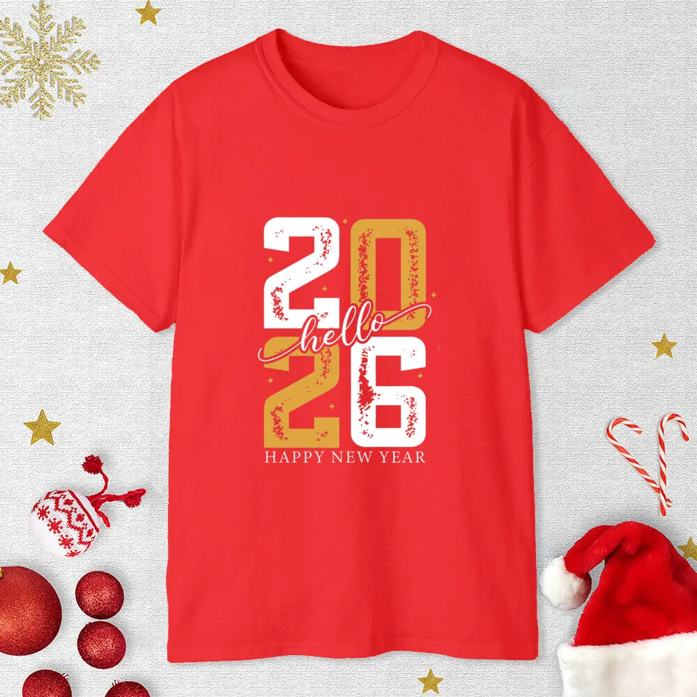 Camisetas Feliz Año Nuevo 2026 para toda la familia este invierno - imagen 4