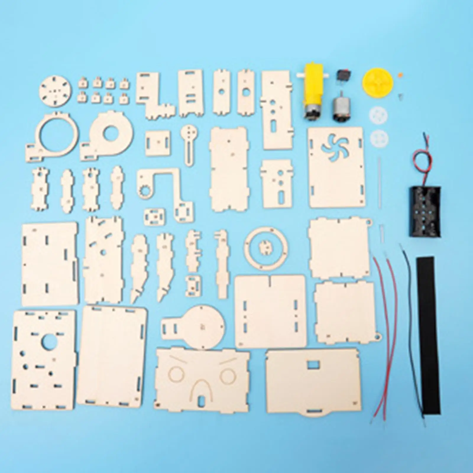 Kit de ciencia de bricolaje: robot soplador para niños - imagen 3