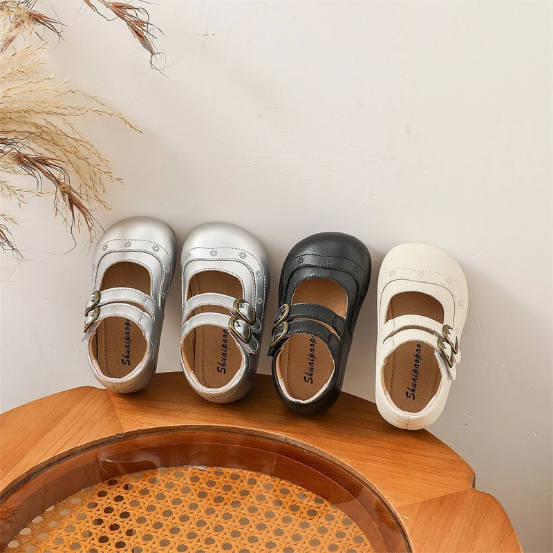 Zapatos de princesa antideslizantes suaves para niña - imagen 3