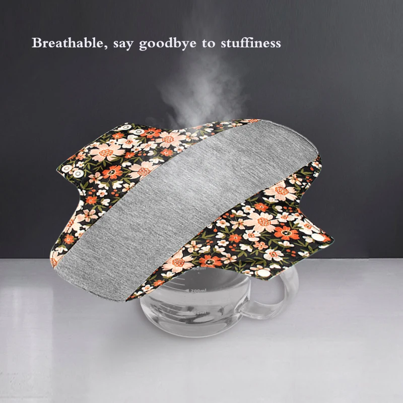 Almohadillas menstruales reutilizables antideslizantes con bolsa - imagen 4