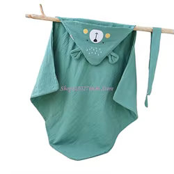 Manta envolvente bebé algodón – Toalla y envoltura nacimiento multiusos