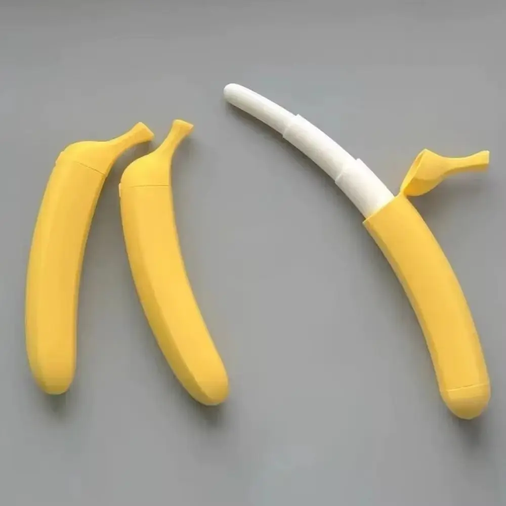 Varita telescópica de juguete con plátano impreso en 3D realista