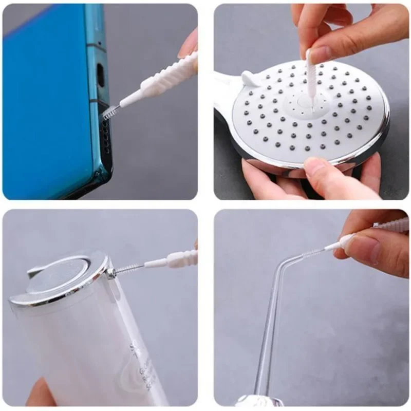Cepillo de ducha de microfibra – Anti-obstrucciones para baño - imagen 3