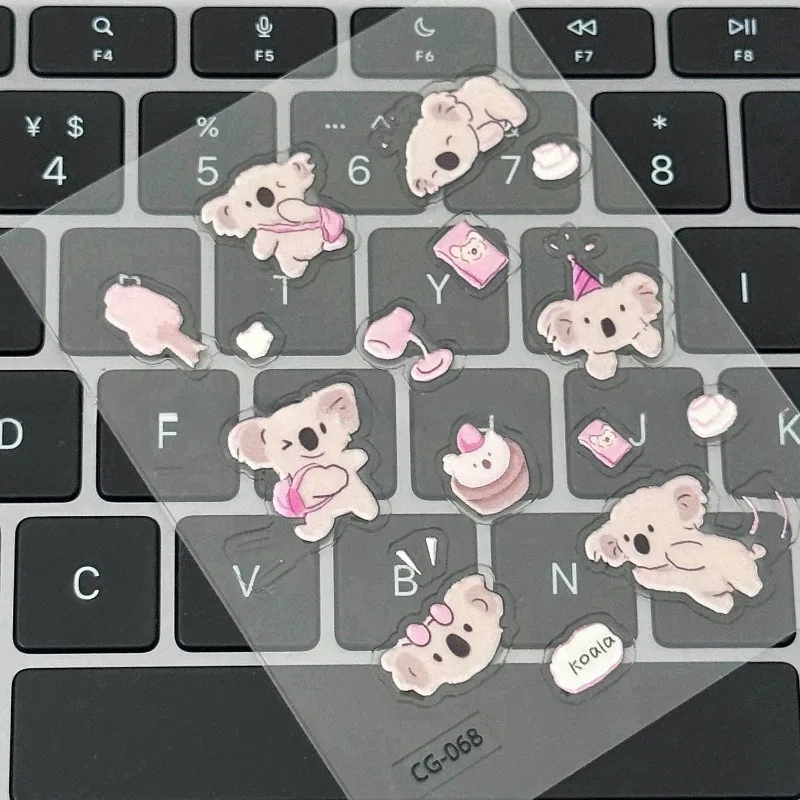 Pegatinas 3D de koala para material escolar y estuches - imagen 4