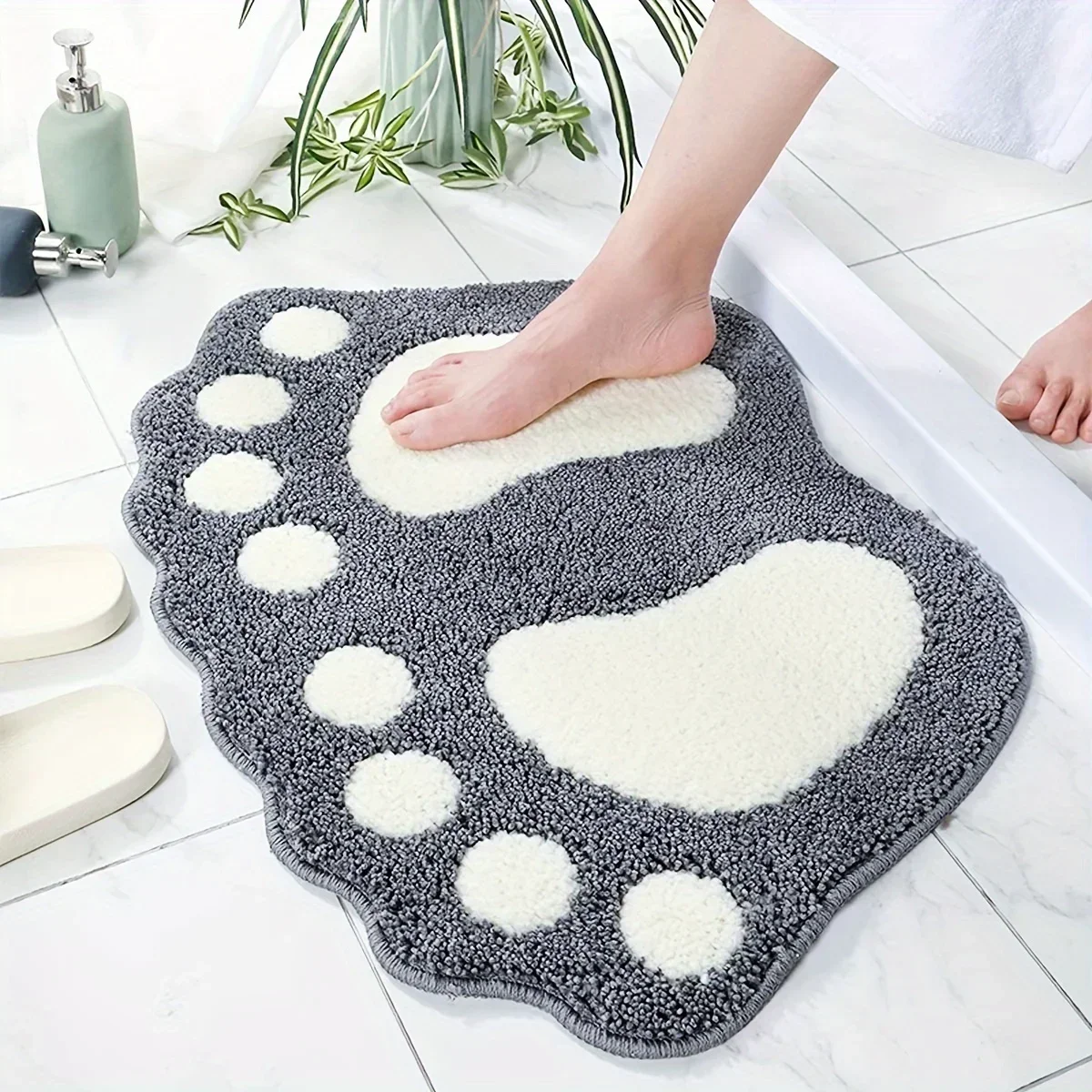 Alfombrilla de baño antideslizante – Suave y absorbente para niños - imagen 3