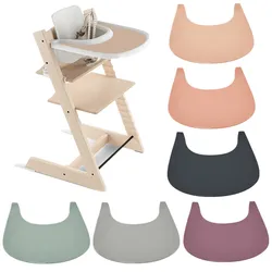 Mantel individual de silicona antideslizante sin BPA para trona
