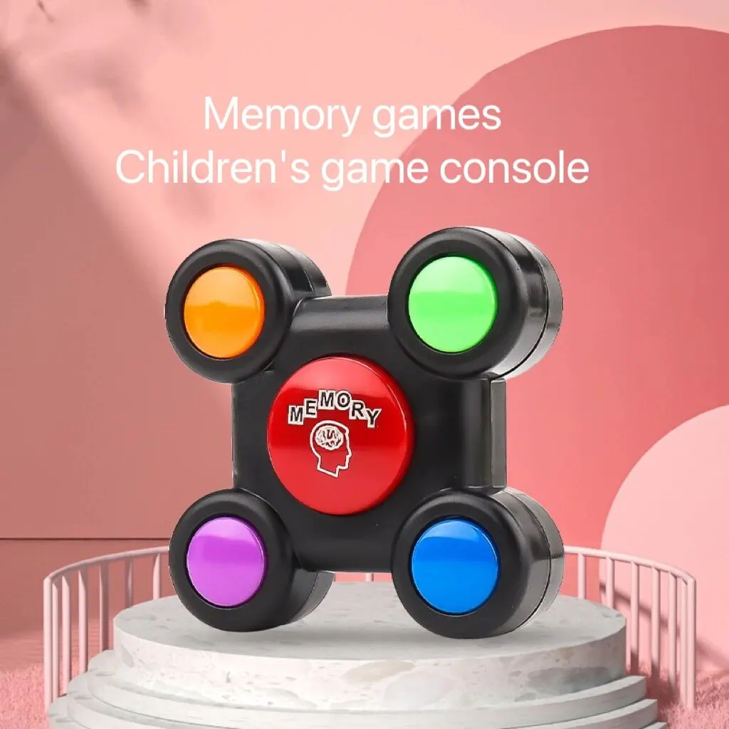Juego de memoria interactivo con botones y actividades creativas