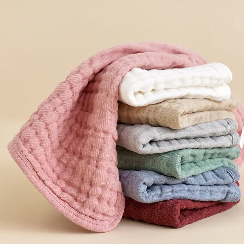 Paños para eructar bebé muselina de 6 capas - Toallitas absorbentes - imagen 2