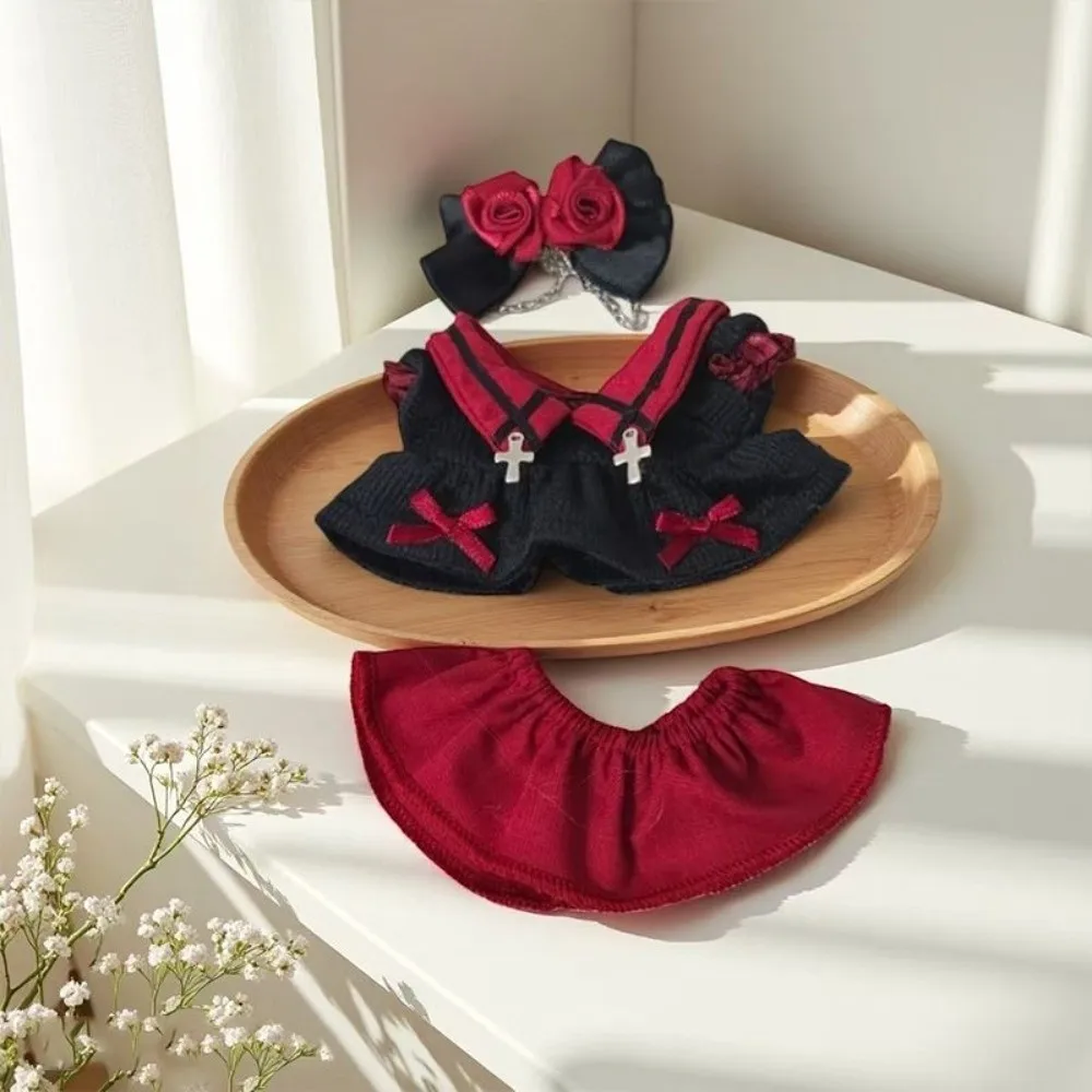 Vestido con lazo para muñeca de algodón - Estilo Y2K - imagen 4