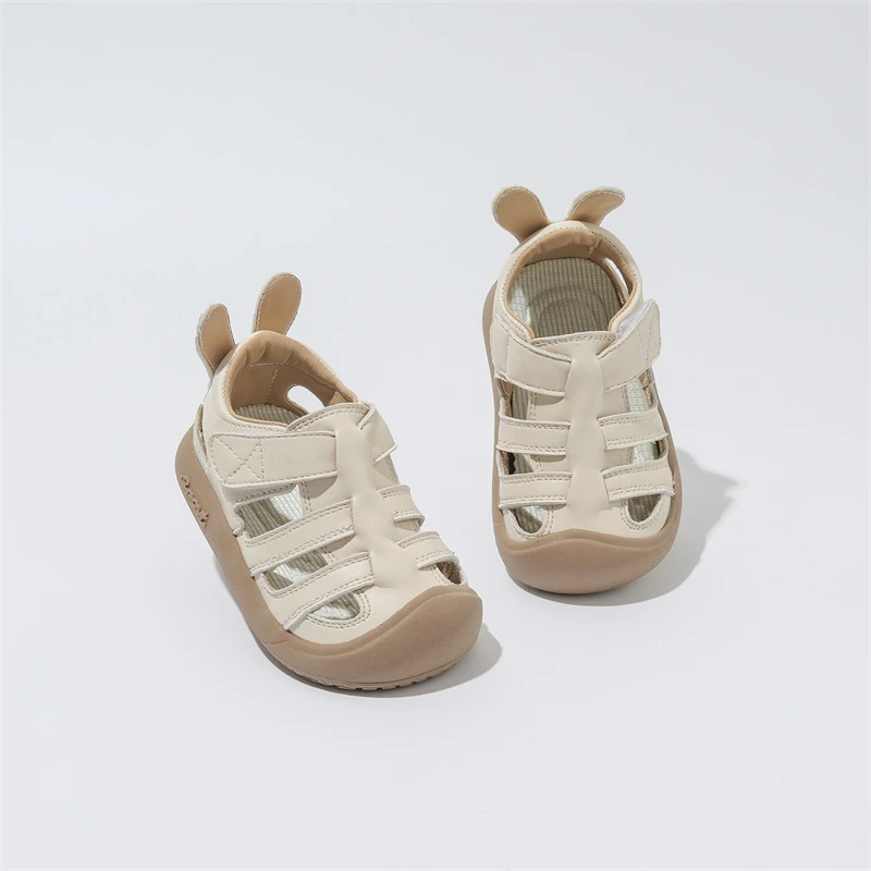 Sandalias antideslizantes para bebés y niñas con suela suave de playa - imagen 2