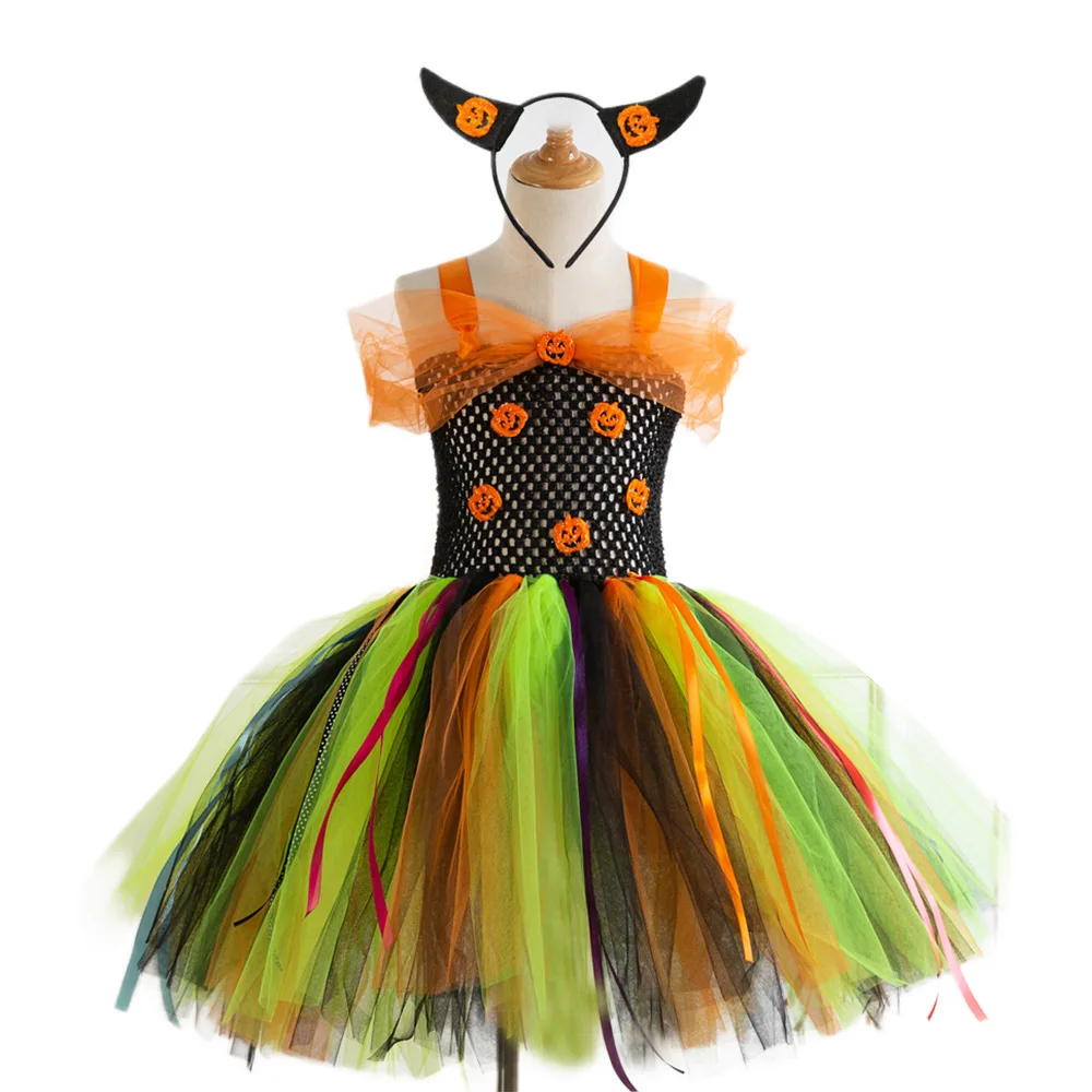 Vestido de fiesta princesa malla para bebé – lujo escolar - imagen 5