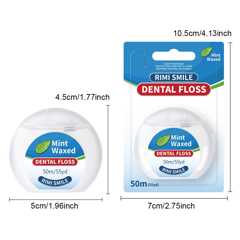 RIMISMILE hilo dental ultrafino de menta en palitos desechables - imagen 4