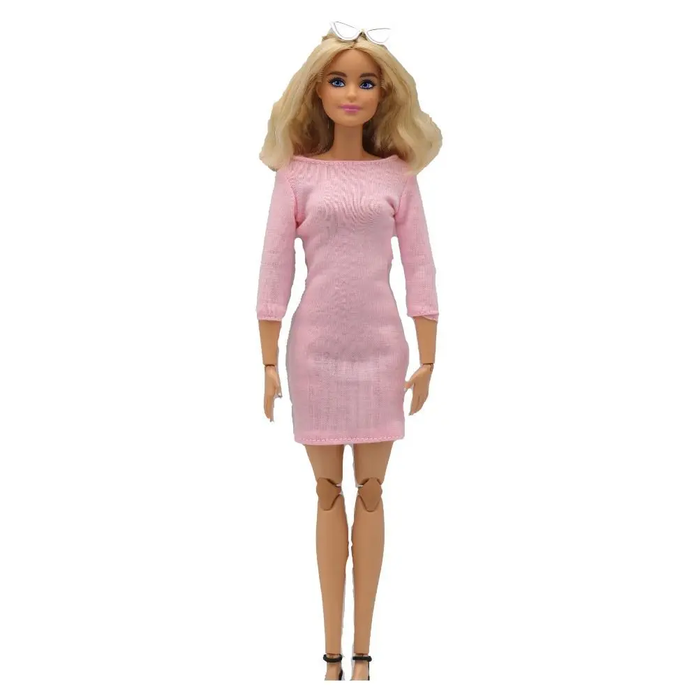 Vestido elástico elegante para muñeca – Ideal para fiesta y juego