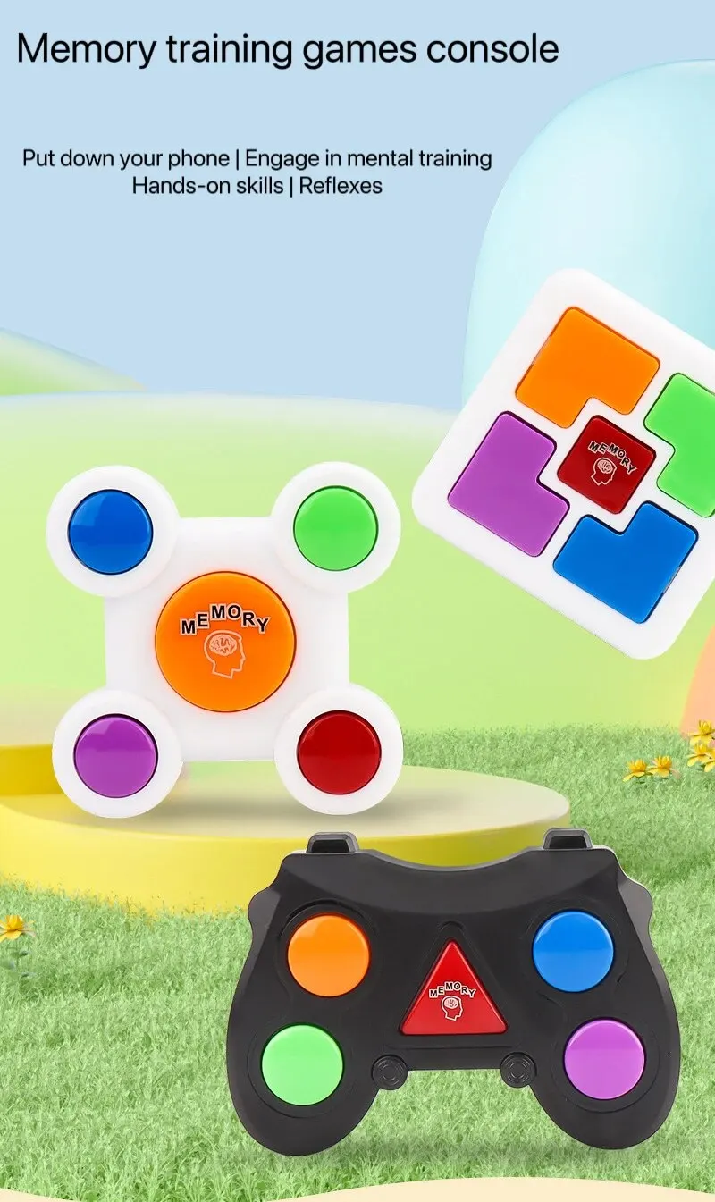 Consola de juego para entrenar la memoria