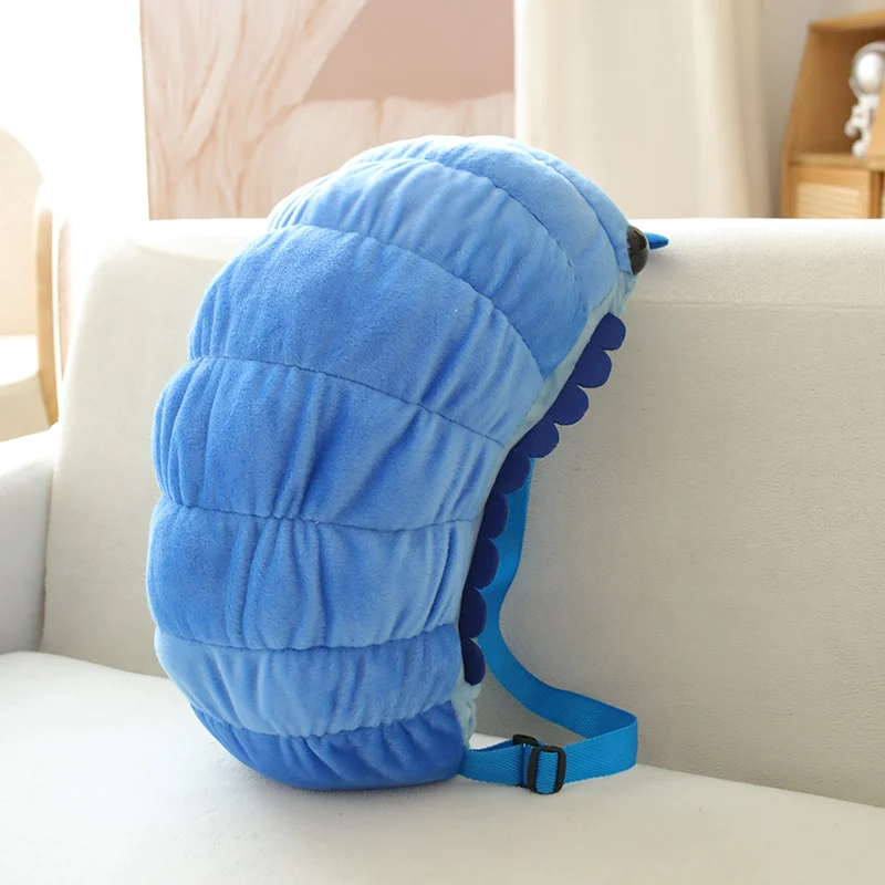 Mochila de peluche gusano sandía para niños - imagen 4