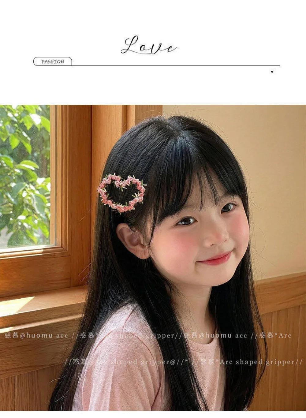 Pasador con diseño tipo princesa