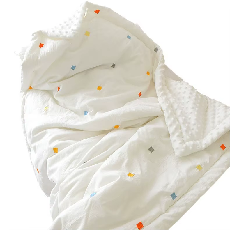 Colcha ligera de algodón para bebé y cama de viaje - imagen 2