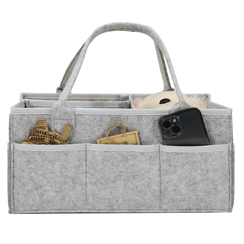 Organizador de cochecito plegable con bolsas para pañales y accesorios