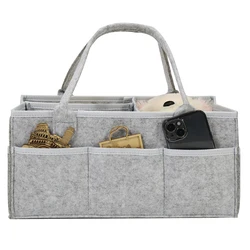 Organizador de cochecito plegable con bolsas para pañales y accesorios