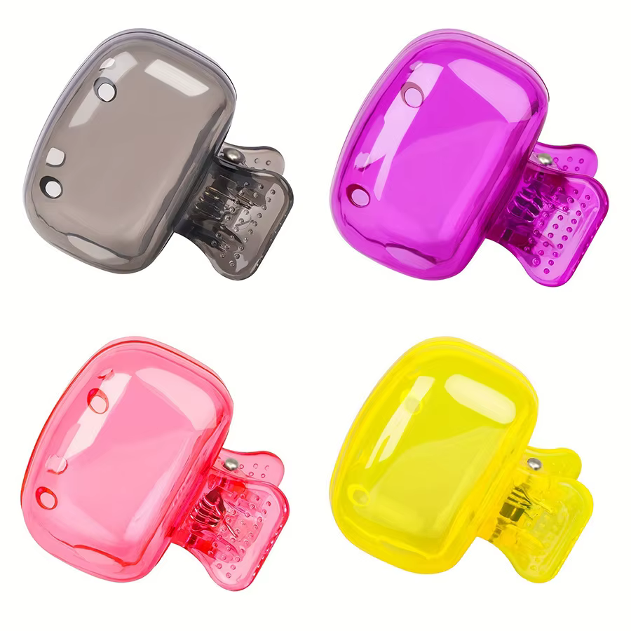 Funda protectora para cepillo de dientes, vista frontal del estuche individual