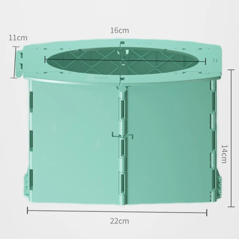 Inodoro portátil para viajes de niños - Plegable y práctico - imagen 2