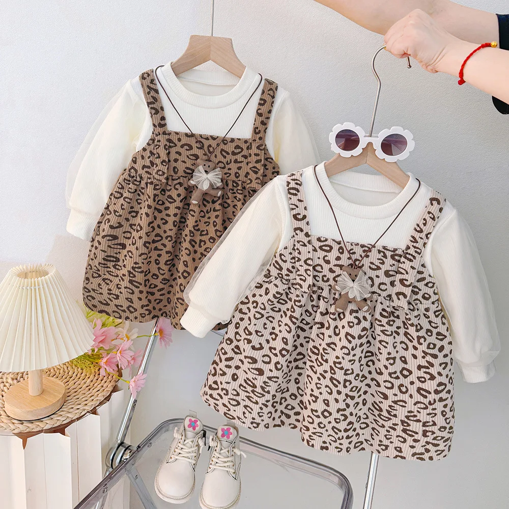 Vestido niña muñeca de oso - vista frontal