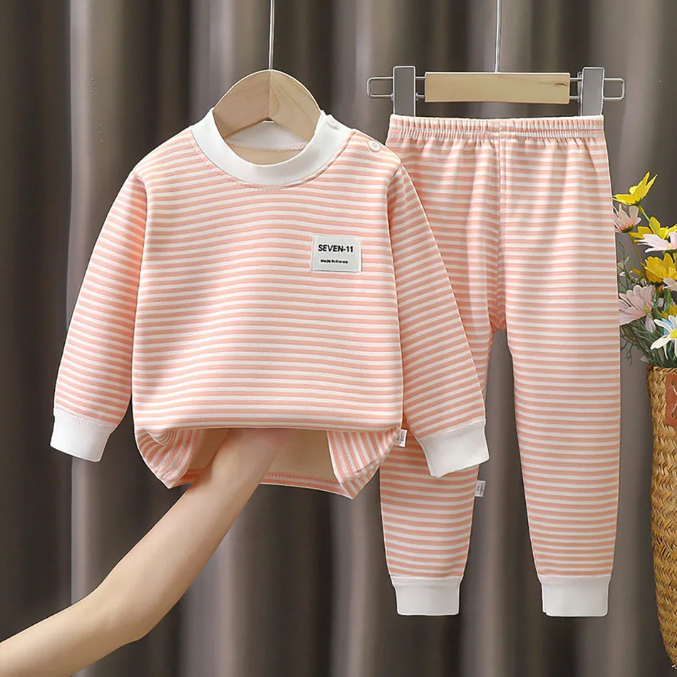 Pijama de invierno forrado en polar para bebé y niños - imagen 4