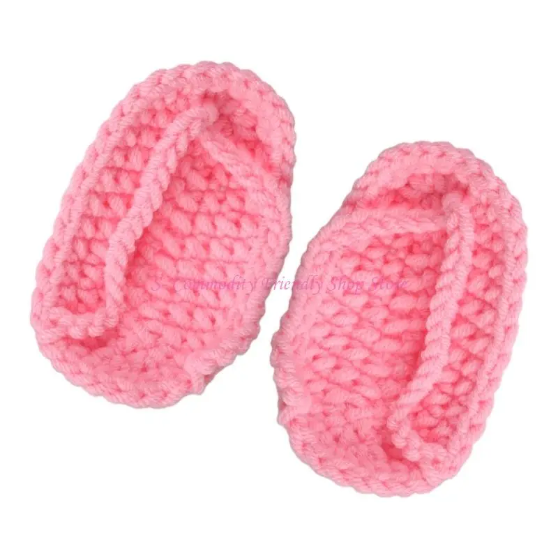 Zapatillas de ganchillo para bebé recién nacido – sesión fotos