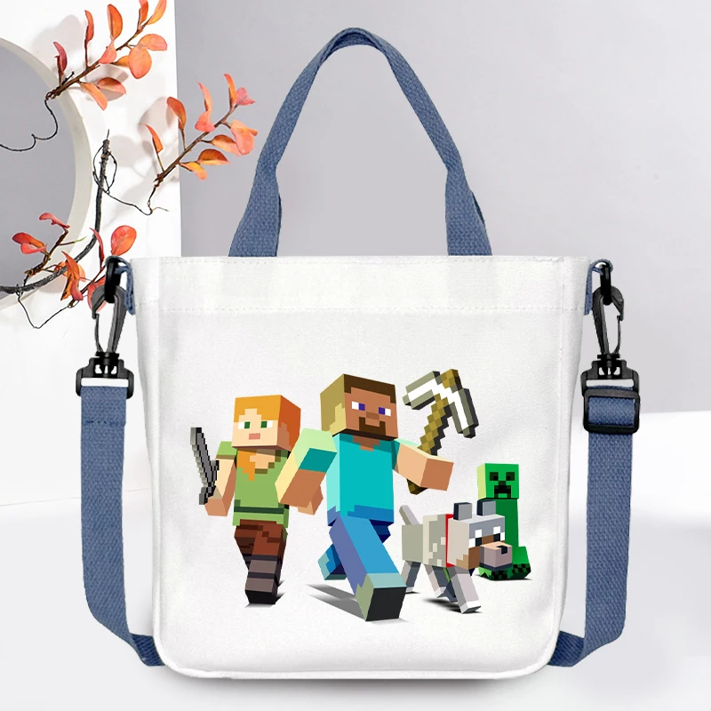 Minercrafted bandolera cruzada estampada de videojuegos para peques - imagen 5