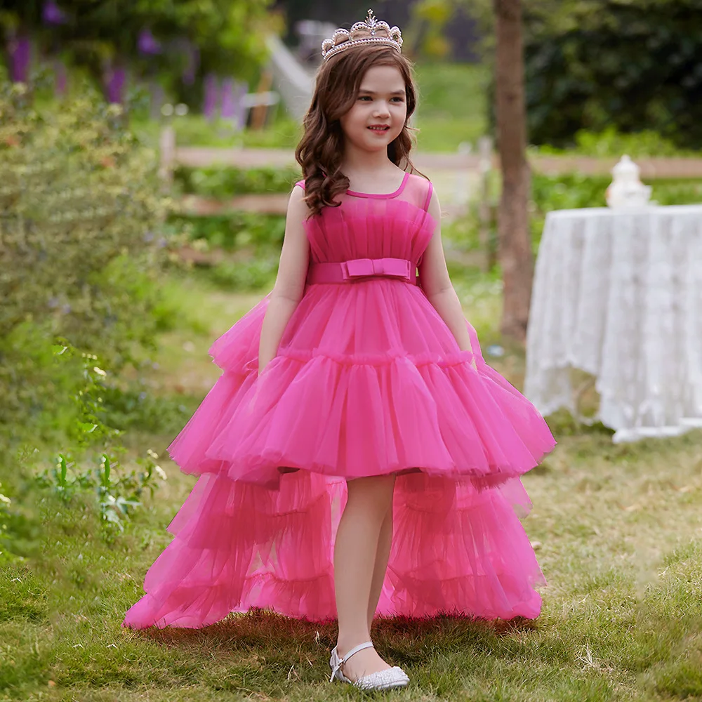 Vestido de fiesta para niña con falda desmontable - Estilo princesa - imagen 3