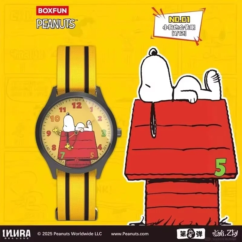 Caja ciega Snoopy Watch serie Amigos – Figuras de acción para regalo - imagen 3