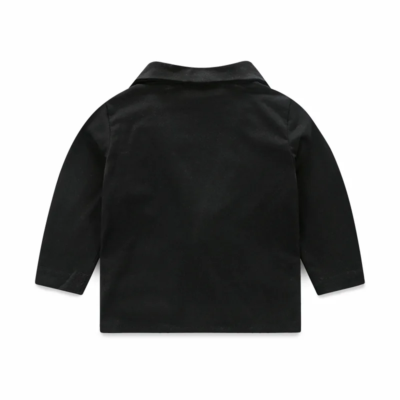 Traje bautizo negro para bebé – Primavera - imagen 3