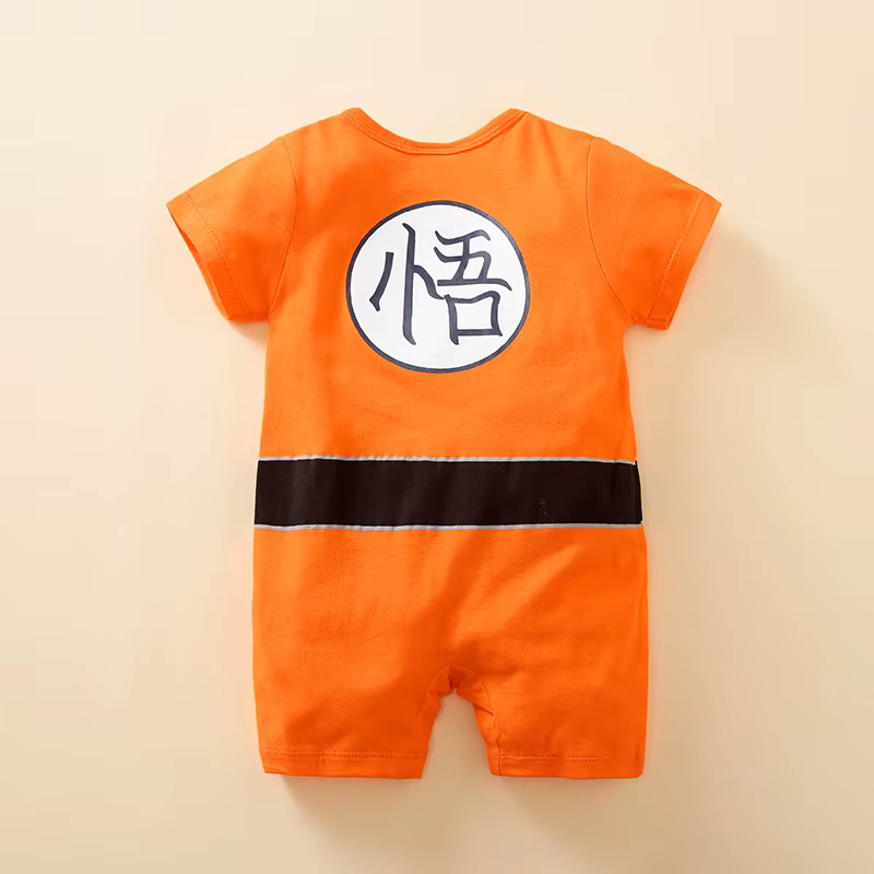Conjunto bebé recién nacido de algodón manga corta, cuello redondo - imagen 2