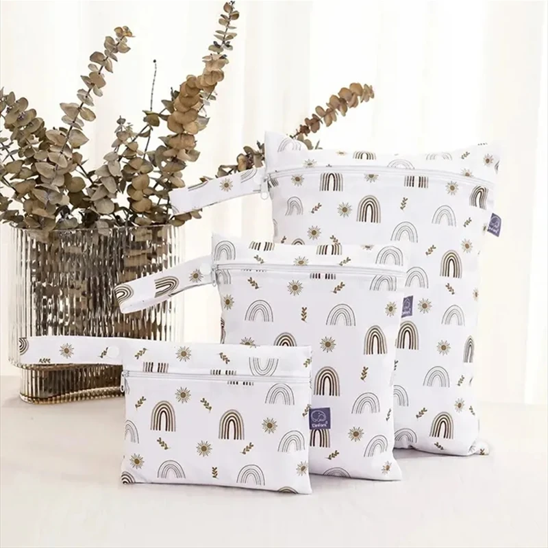 Bolsa impermeable de pañales para viaje y ropa de baño