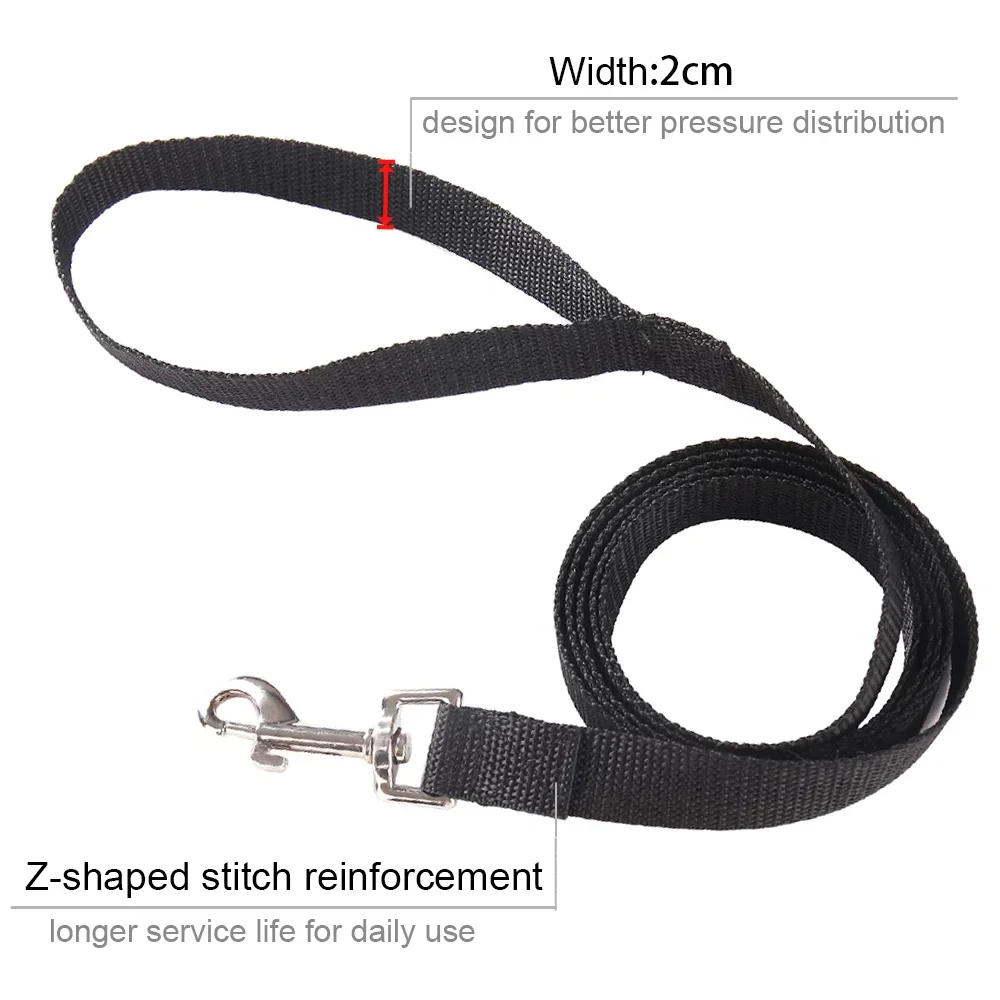 Correa larga de nailon resistente para perros, ideal adiestramiento - imagen 5