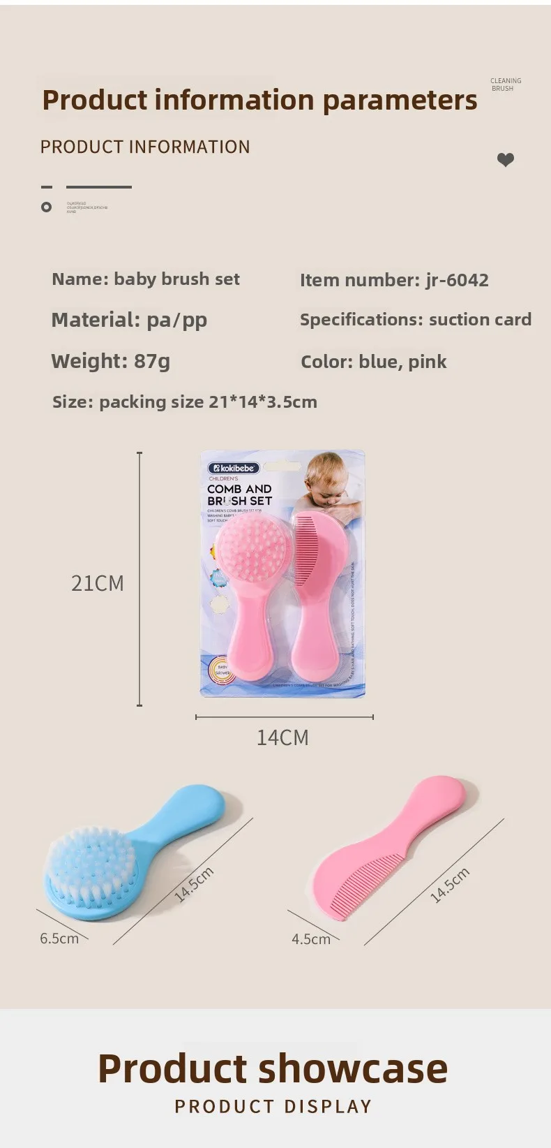 Detalle de los dientes del peine