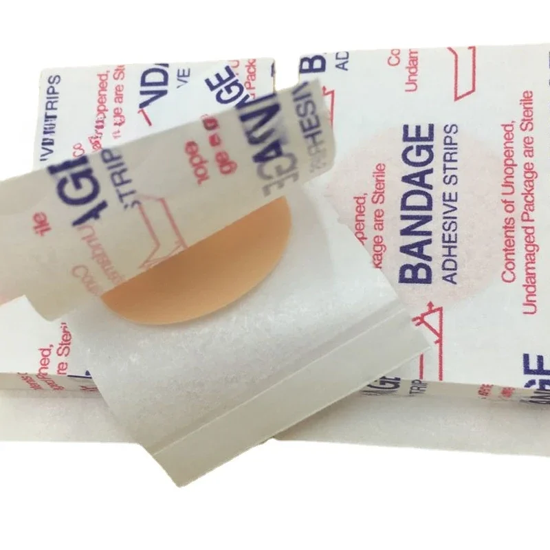 Apósitos adhesivos redondos color piel para heridas niños adultos - imagen 5