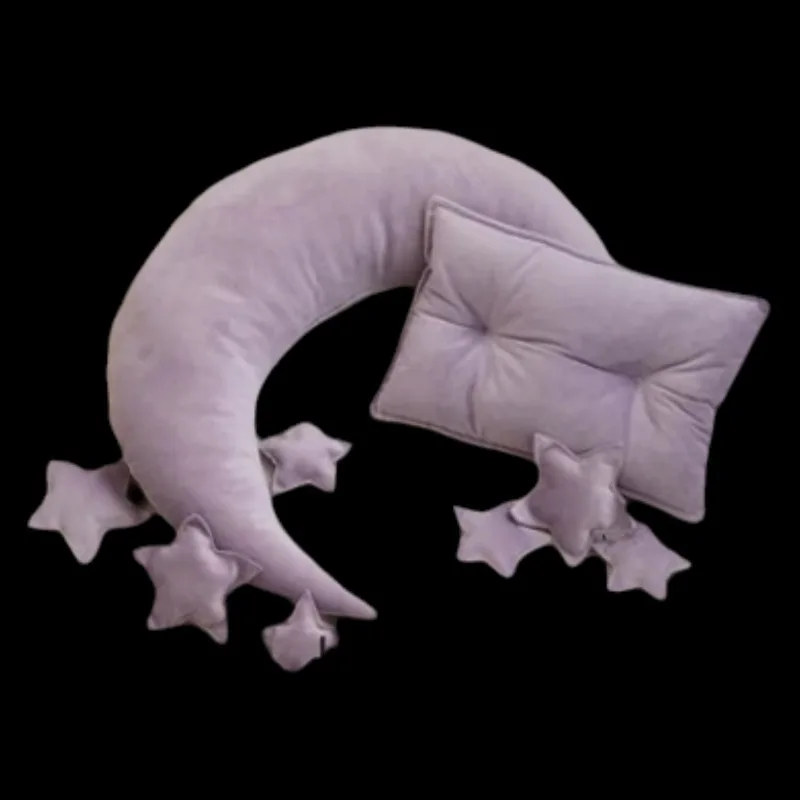 Crescent Moon almohadas luna para fotografía de recién nacidos - imagen 4