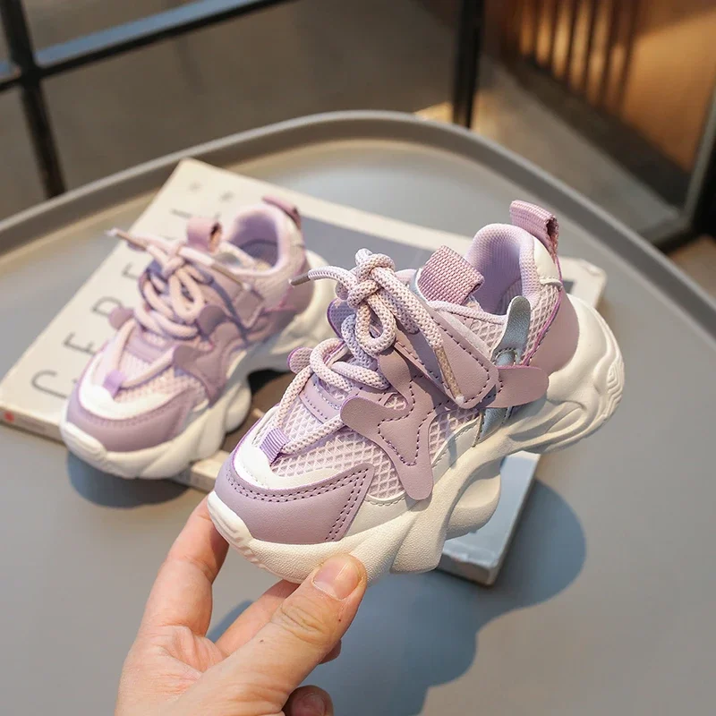 Zapatillas de running transpirables para niños y niñas primavera/otoño