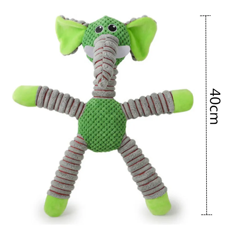 Mordedor peluche suave con sonido para dentición de bebé - imagen 2