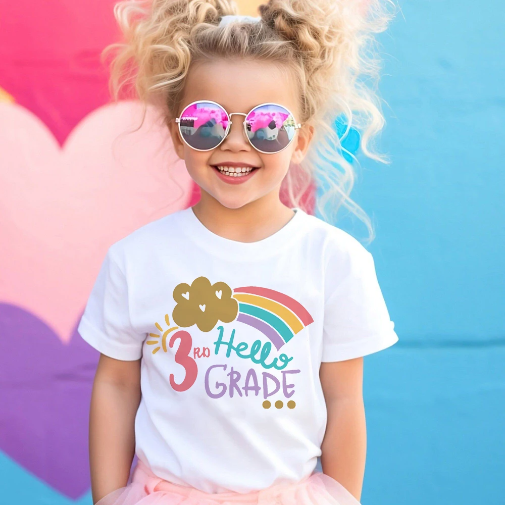 Camiseta infantil Hello 3er Grade para la vuelta al cole - imagen 4