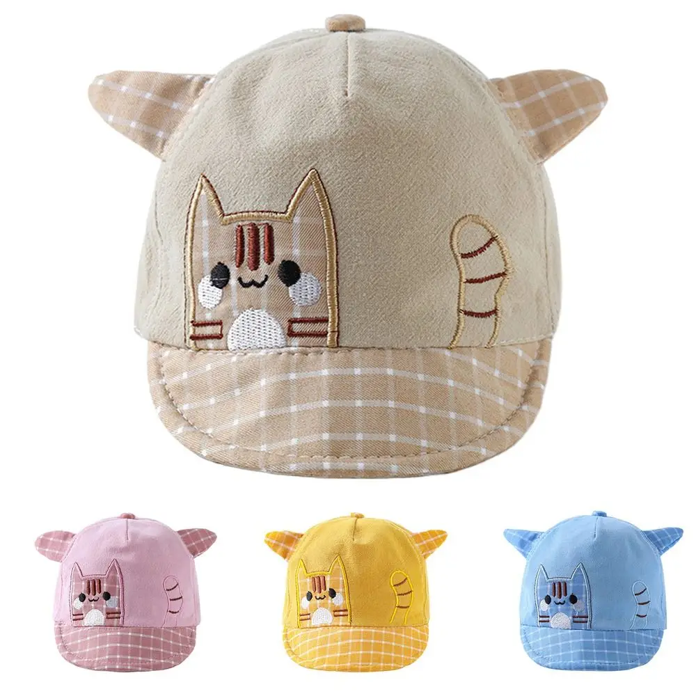 Gorra de béisbol infantil con estampado de gato - imagen 3