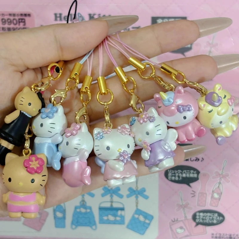 Hello Kitty figurita coleccionable unicornio sirena - imagen 5