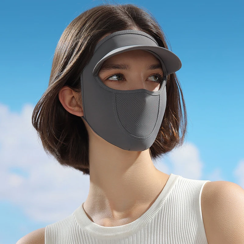 Ice Sense Facekini mascarilla facial solar transpirable, elástica - imagen 4