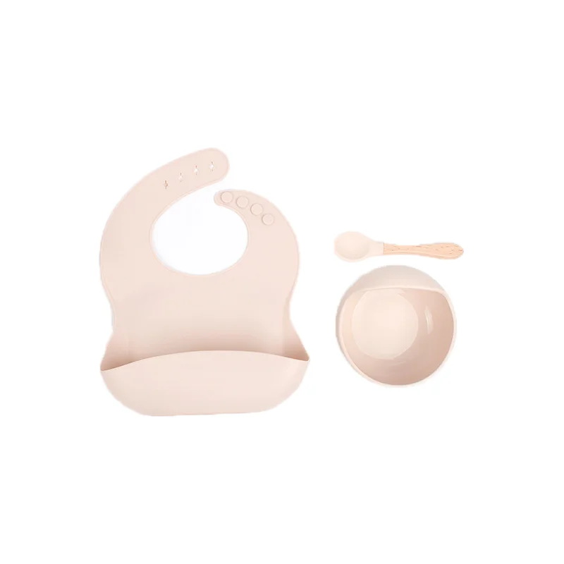 Conjunto de vajilla de silicona para niños
