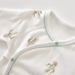 Body recién nacido manga larga – Algodón puro transpirable Unisex