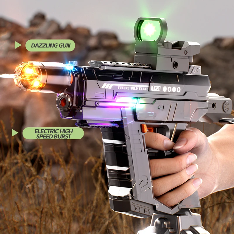 Pistola de agua UZI - Alta presión para piscina y verano al aire libre - imagen 4