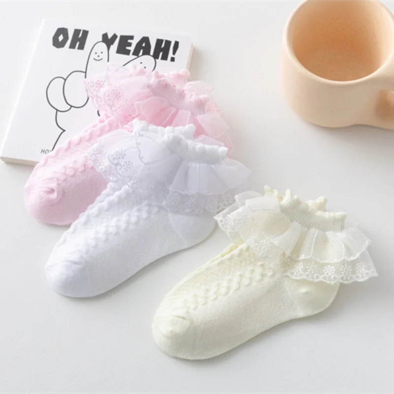 Calcetines finos de algodón para niñas - Verano y primavera - imagen 4