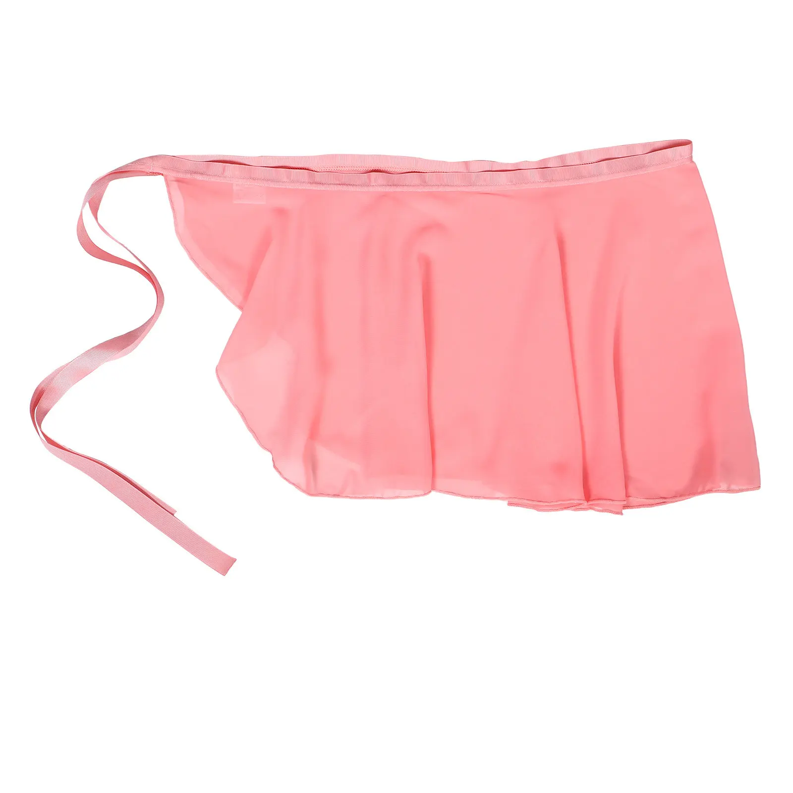 Falda de ballet cruzada en gasa para niñas – Lazo ajustable - imagen 3