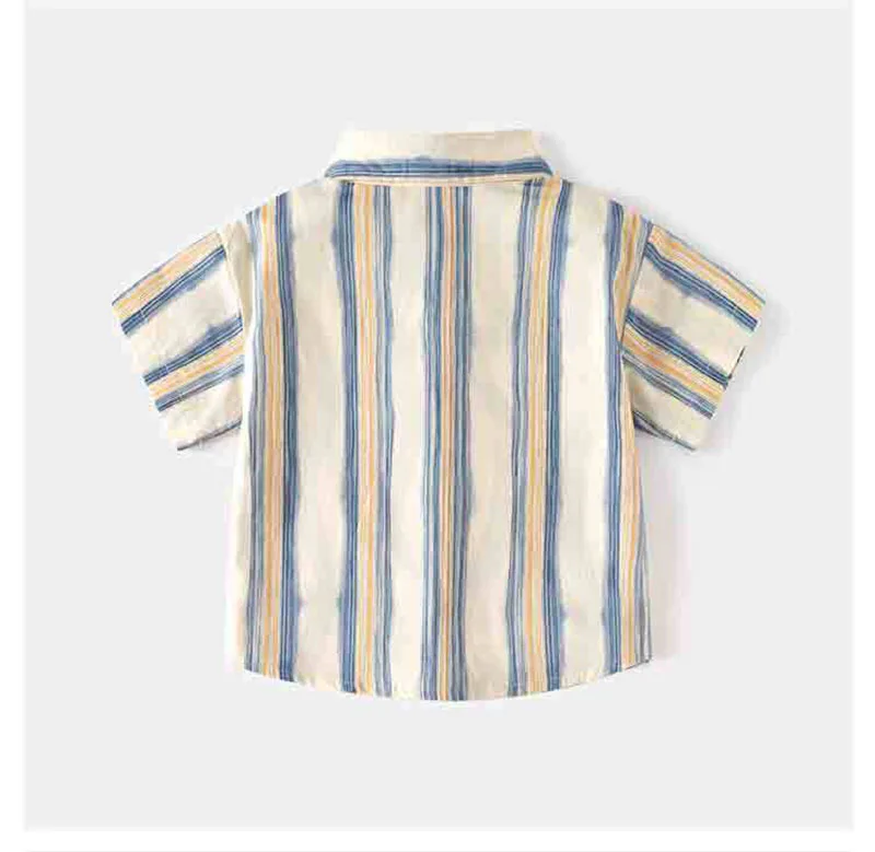 MILANCEL blusa infantil rayas - Manga corta verano - imagen 5